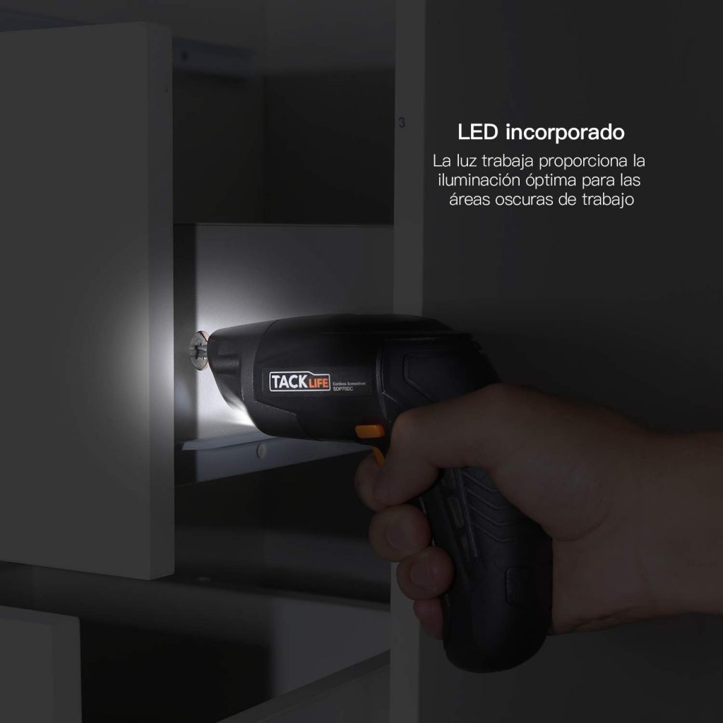 Atornillador Eléctrico Tacklife SDP70DC: Potencia Compacta a un Precio Imbatible (¡Solo 15,10€!)