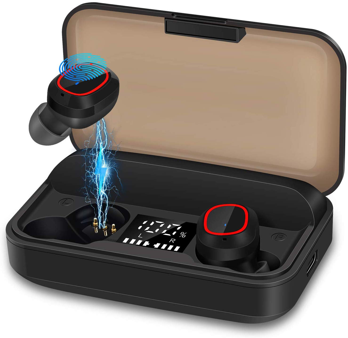 Auriculares Inalámbricos Bakibo Bluetooth 5.1