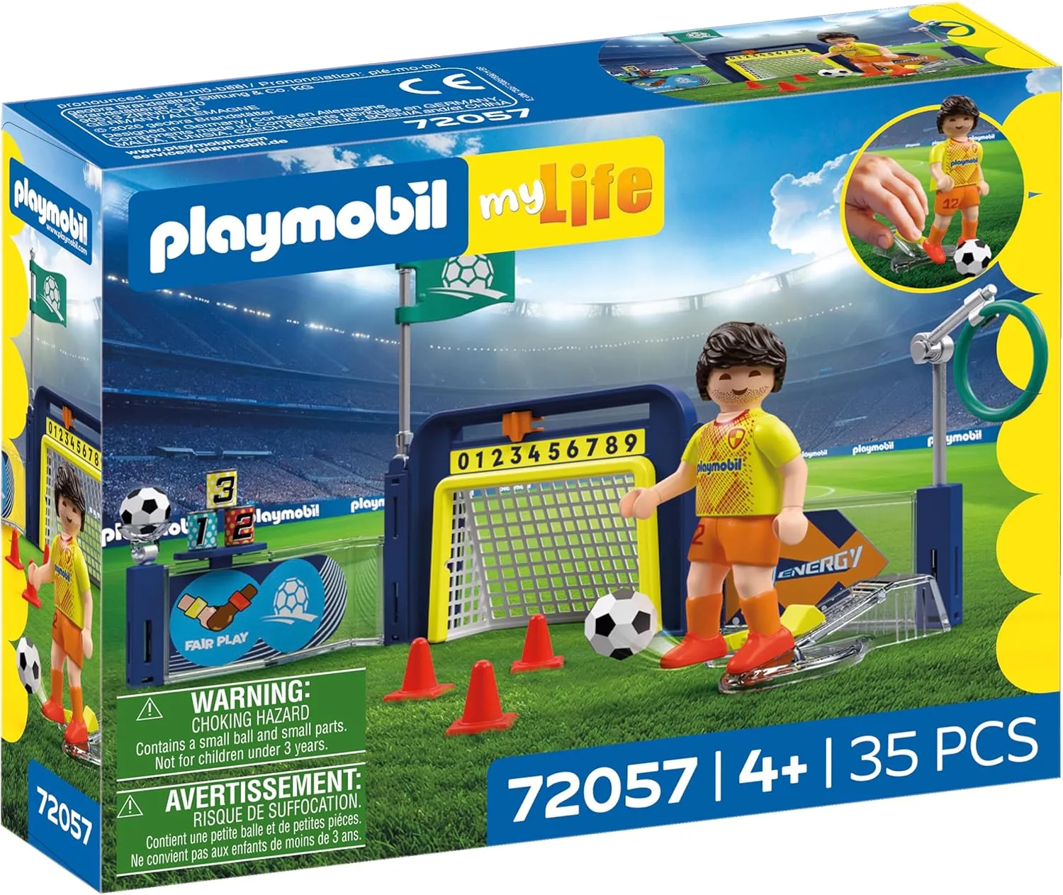 Playmobil Estación Entrenamiento Fútbol por 9,8€ (-35%) en Amazon