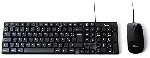 L-Link LL-KB-816-COMBO - Kit Teclado + Ratón USB, color negro