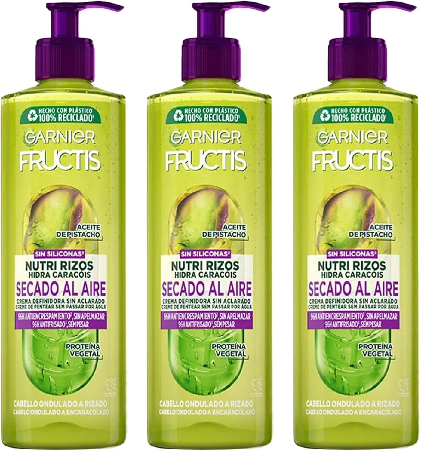 Pack 3 Champú Garnier Nutri Rizos 400ml por 9€ (-50%) en Amazon