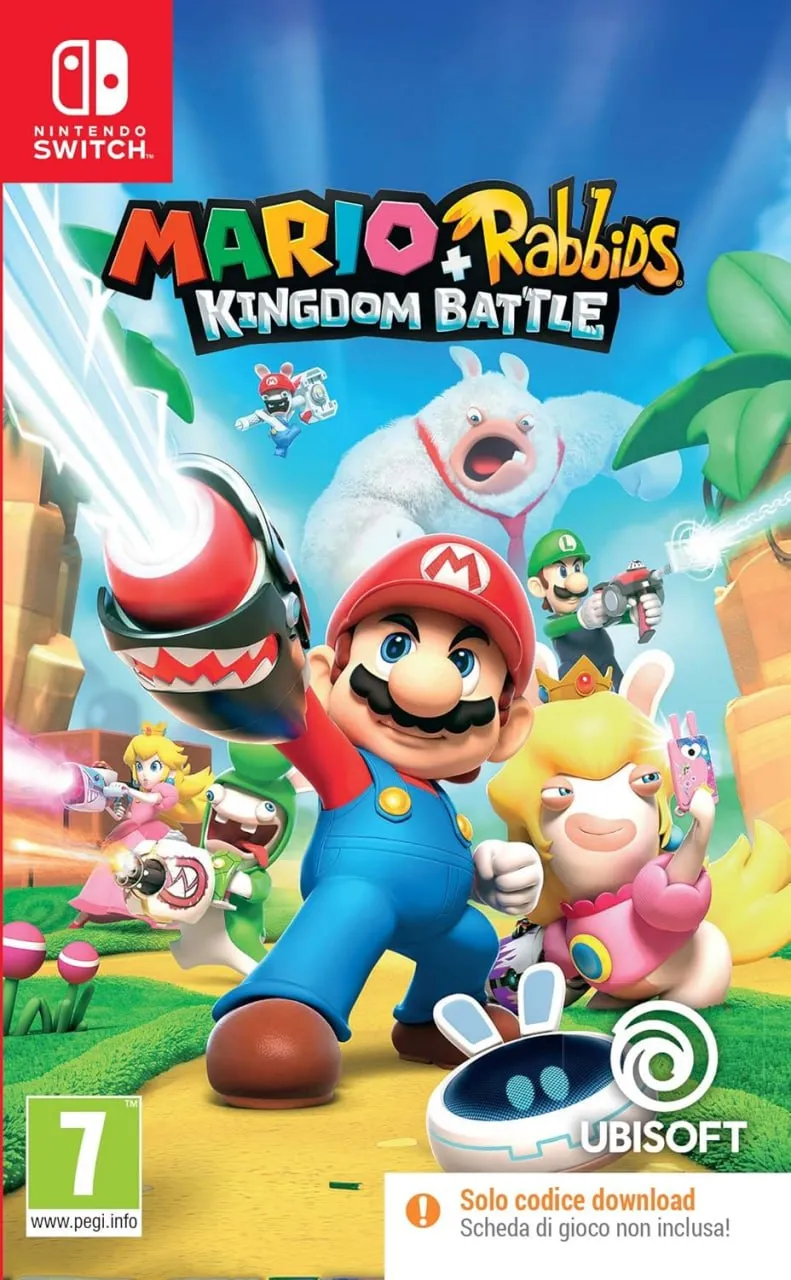Mario + Rabbids Kingdom Battle Switch por 11,1€ (-55%) en Amazon