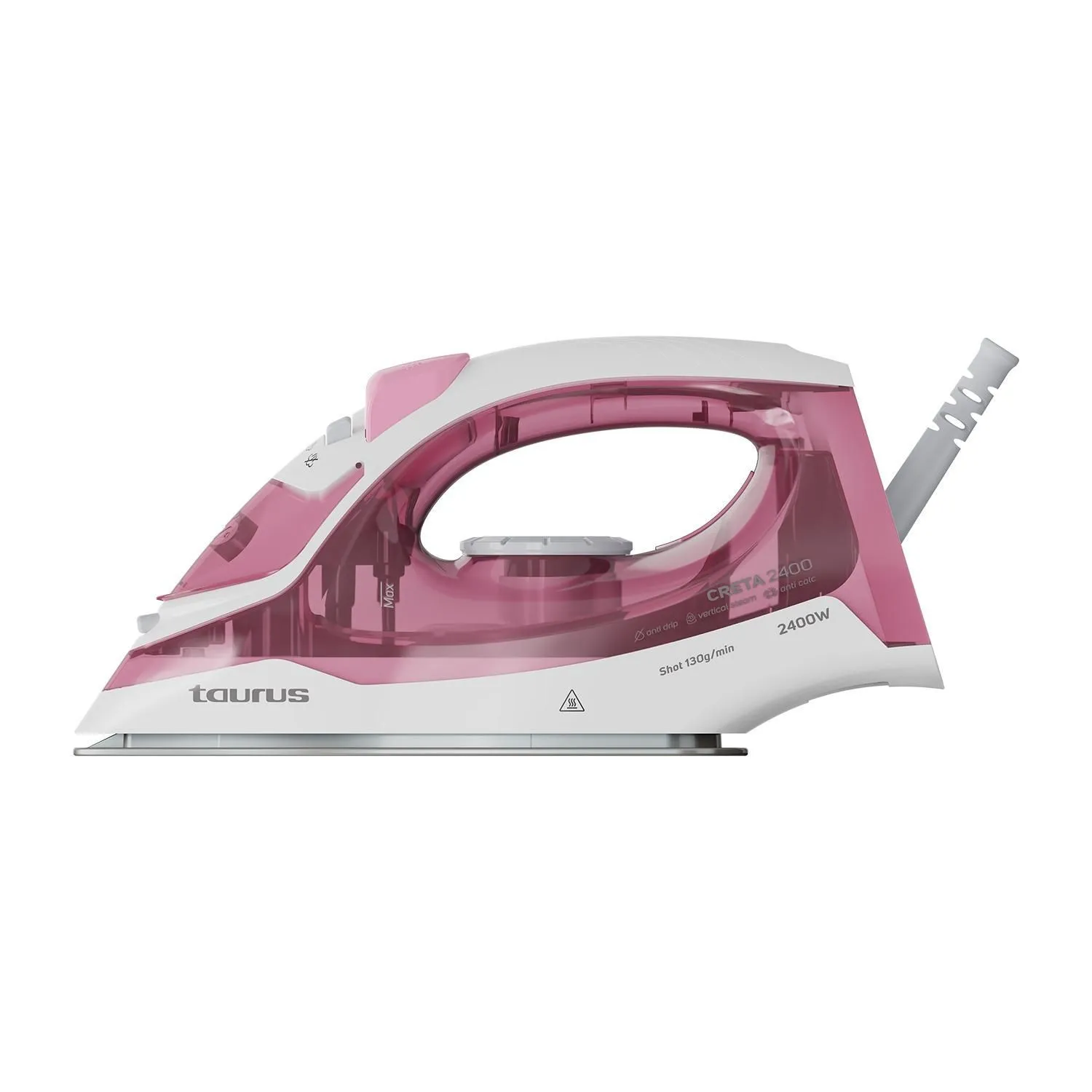 Plancha de Vapor Taurus 2400W por 19€ (-46%) en Carrefour