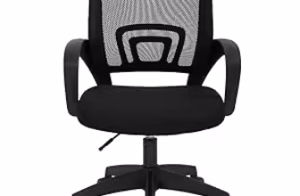 Silla de Oficina T-Lovendo con Soporte Lumbar y Malla Transpirable