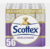 Papel higiénico Scottex 8 rollos(7PACK) acolchado 56 rollos en total con 3 capas de confort y suavidad